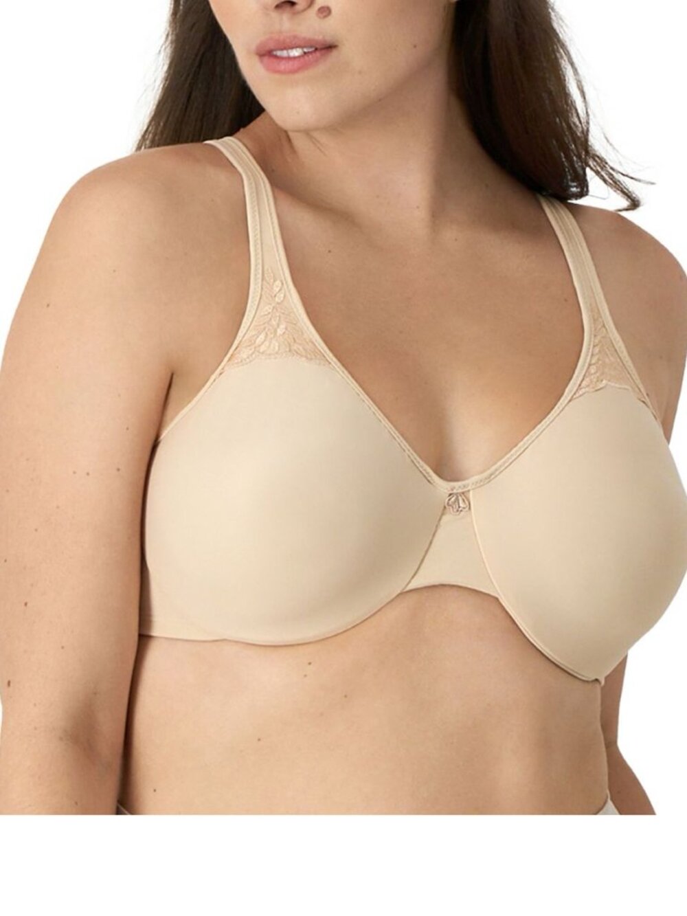 Bundle 2 Bali 42C Tan Passion for Comfort Underwire Minimizer Bra Full coverage